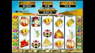 Aladdin's Wishes Slot Machine Video at Slots of Vegas