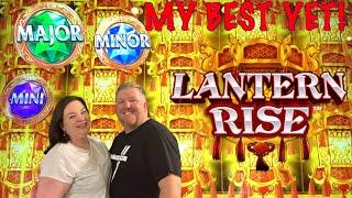 INSANE JACKPOT ON LANTERN RISE! OVER 50 SPINS! 2 MAJOR JACKPOTS LAND IN THE SAME BONUS! A MUST WATCH