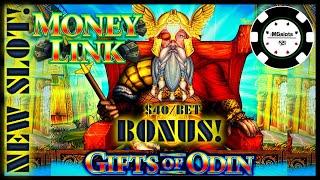 ️NEW SLOT! HIGH LIMIT Money Link Gifts Of Oden  ️$40 BONUS ROUND Slot Machine ️