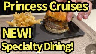 NEW Princess Cruise Line Specialty Dining Concept: Salty Dog Gastropub! Full Dining Review