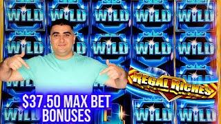 High Limit  REGAL RICHES Slot $37.50 Max Bet Bonuses & Nice Wins | Winning On Slots In Las Vegas