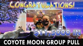 $11,500  Coyote Moon  Group Pull With Our Rudie Pack!