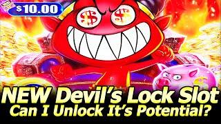 Devil's Lock Slot Machine - Can I Unlock It's Potential? w/@barbaraplayinslots at Yaamava Casino!