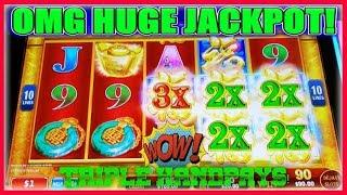 MUST WATCH MEGA JACKPOT! INSANE MULTIPLIERS RED FORTUNE HIGH LIMIT SLOT MACHINE
