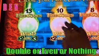 SLOT SERIES ! DEN (24)Double or Even or NothingGood Fortune/Rhino Rumble/Thundering Buffalo 栗