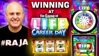 WINNING at Game of Life!  + High-Limit Mighty Cash HANDPAY