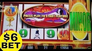 Wicked Winnings 2 Slot Machine  MAX BET  Bonus / w Retrigger  !! LIVE SLOT PLAY