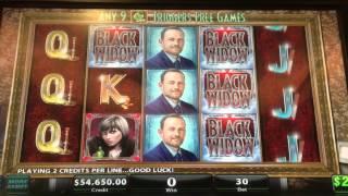 Black Widow Random Large Jackpot $11,250 at $750/pull at the Cosmo Las Vegas | The Big Jackpot