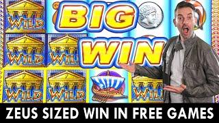 ZEUS Sized WIN  Free Games playing at Agua Caliente Cathedral City #ad