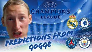 Champions League Semi-Final 1st leg predictions and Super League Football