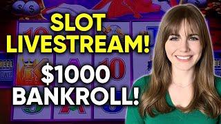 LIVE: $1000 vs Slots!
