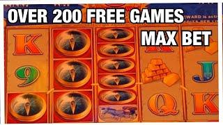 MAX BET OVER 200 FREE GAMES QUEST FOR RICHES KONAMI SLOT AT CHOCTAW CASINO DURANT