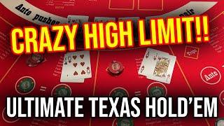 EPIC MAX BET FULL HOUSE!! HIGH LIMIT ULTIMATE TEXAS HOLD’EM LIVE! Dec 26th 2022