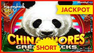 HANDPAY JACKPOT, WOW!! China Shores Great Stacks Slot - LOVED IT! #Shorts