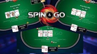SPIN & GO POKER !! 4 Matches - How Many Wins?