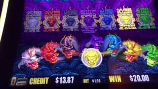 5 Dragons Gold 5 SYMBOL SLOT BONUS - Curse or Cash??!!