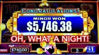 Oh, What a Night!  MASSIVE JACKPOT and Huge Wins at Hard Rock Atlantic City!