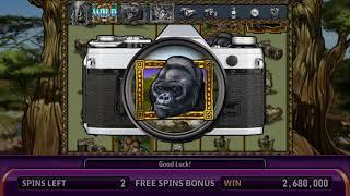 AFRICAN SAFARI Video Slot Casino Game with a PHOTO SAFARI FREE SPIN BONUS