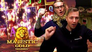 MAJESTIC MEGAWAYS GOLD HUGEEE WIN BY THE MAJESTIC BROS OF CASINODADDY