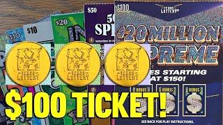SYMBOLS TAKE OVER!  $100 Scratch Off Ticket  Fixin To Scratch
