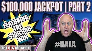 $100,000 JACKPOT PART 2 Only Seen on Patreon HIGH LIMIT SLOTS | The Big Jackpot