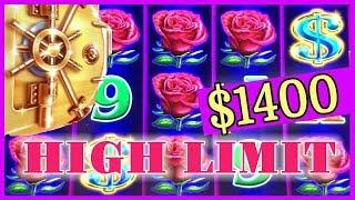 $1,400 in HIGH LIMIT Slot Machines   Slot Fruit Machine Pokies w Brian Christopher