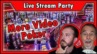 We’re LIVE AGAIN for MORE VIDEO POKER  • The Jackpot Gents