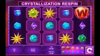 Upgradium Online Slot from Playtech with Crystallization Respins