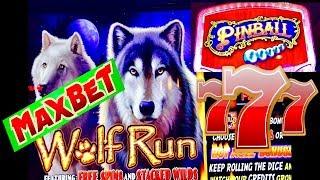 MAX BET WINS!!PINBALL SLOT! LORD, LENGEND AND WOLF $$$5 SLOTSCASINO GAMBLING!