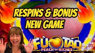 New Game! Respins, Bonus & Wins! Peach of Riches