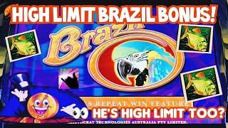 Bonus on High Limit Brazil! Saying Goodbye to Classic Aristocrat High Denom Slots