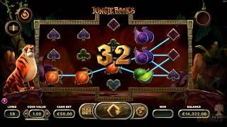 Jungle Books Slot -BIG WIN - Game Play - by Yggdrasil