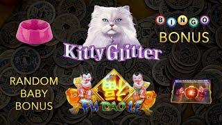 Barona  Fu Dao Le  Kitty Glitter  The Slot Cats