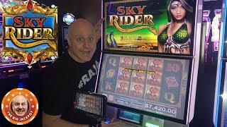 Sky Rider JACKPOT!  High Limit Wins! | The Big Jackpot