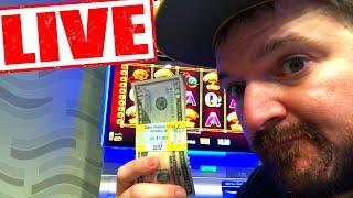 I Hit A Jackpot Hand Pay On My First Spin! $1,000.00 To WIN On All NEW Slot Machines At The Casino!