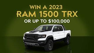Win a New 2023 Dodge TRX or up to $100,000 | Car Giveaway Promotion | Yaamava' Resort & Casino