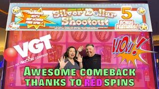 Great COMEBACK thanks to some RED SCREENS! Tripled up on my last spin! #shorts #redscreen