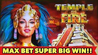 ️TEMPLE OF FIRE MAX BET EPIC WIN️YOU GONNA LOVE THIS! CHOSE HIGH RISK BONUS GAME AND WHAT HAPPEN?