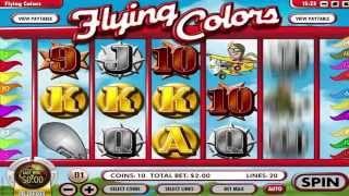 Flying Colors  free slots machine game preview by Slotozilla.com