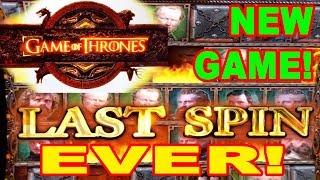 GOODBYE GAME OF THRONES  NEW SLOT MACHINE  MY LAST SPIN EVER