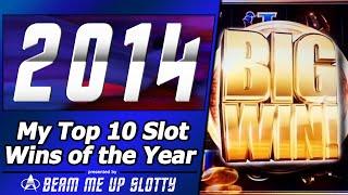 My 2014 Top 10 Slot Wins (Ranked by Bet Multiple)