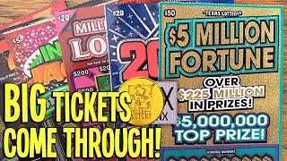 BIG TICKETS COME THROUGH!  $150/Tickets  $50 $5 Million Fortune + $20 200X The Cash