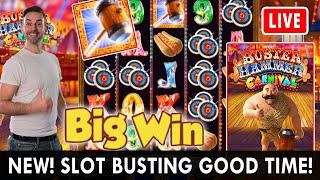 NEW  Slot Busting on Carnival Slot Machine  BCSlots on PlayChumba Casino  #ad