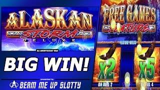 Alaskan Storm Deluxe Slot - Free Spins, Big Win in TimberWolf Deluxe clone