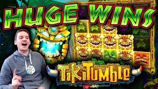 HUGE WINS on Tiki Tumble Slot - £4 Bet