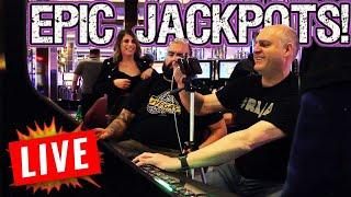 LIVE EPIC VEGAS HANDPAY$!  High Limit Slot Action! Slot Fest West Night 2 | The Big Jackpot