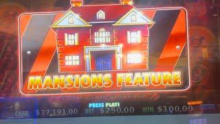 OMG (FREAK OUT) My Buddy Just got the Mansion Bonus on Max BET!!!