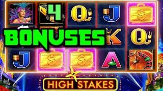 HIGH LIMIT Lightning Link High Stakes ~ $25 Bonus Round Slot Machine Casino NICE SESSION FOR KYM P.