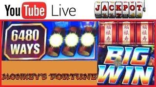 OMG! 6,480 WAYS in the BONUS!  QUICK HIT Ultra Pays  Money's Fortune with Sizzling Slot Jackpots