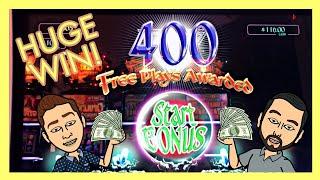 OMG 400 FREE GAMES! How MUCH can we WIN on Return to Crystal Forrest Slot Machine?